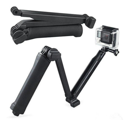 Bastão Monopod Retrátil Gopro Hero8 7 6 5 4 3 + Tripe 3 Way