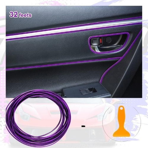 Moldura Hilo Decorativo Tuning 5mtrs Interior Tablero Auto