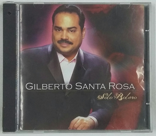 Cd Gilberto Santa Rosa Solo Bolero