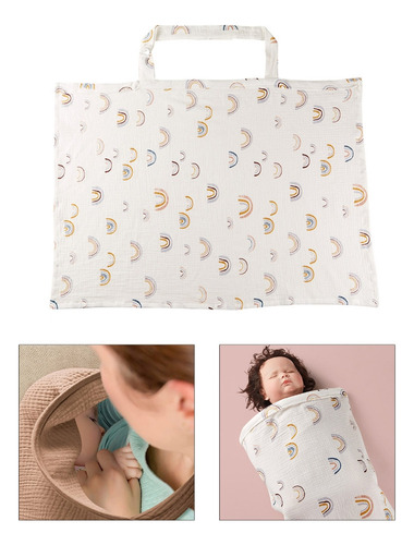 Funda (3 #mold) For Amamantar Al Bebé, Brea De Algodón Tran