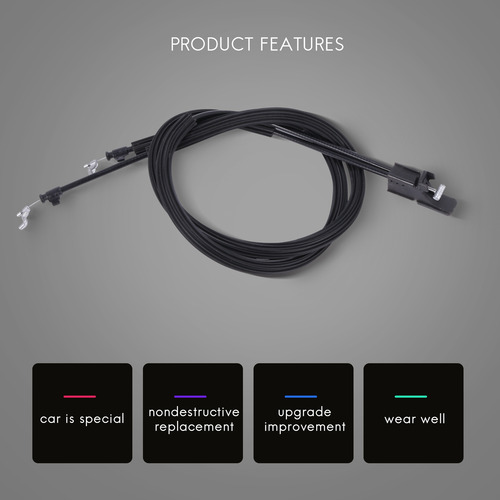 Cables De Inclinación Frontal Derecha Para Fiesta Mk6 2001-2