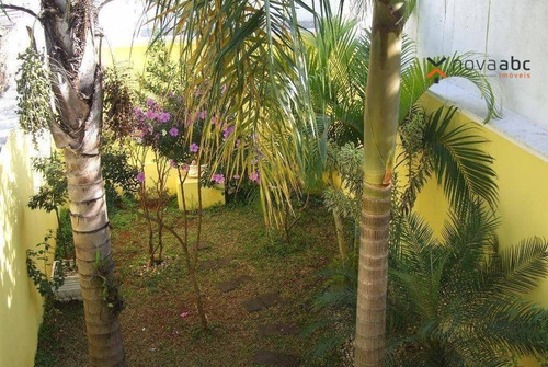 Sobrado Com 3 Dormitórios À Venda, 238 M² Por R$ 1.100.000 - Paraíso - Santo André/sp - So0287
