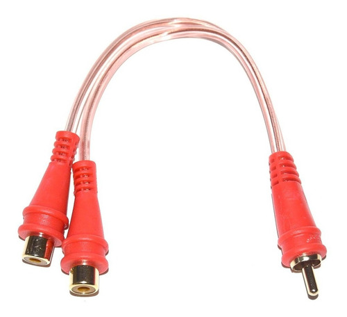 Cable Y Potencia 2 Hembras 1 Macho Rca Audio Amp-y-m-2f N-i