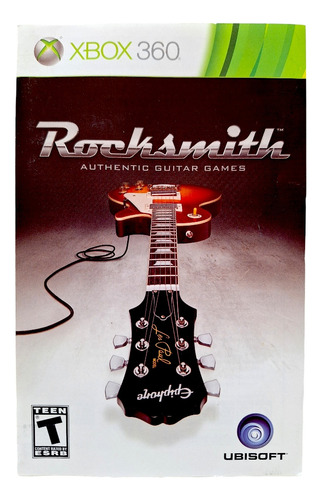 Rocksmith Authentic Guitar Games Xbox 360 (Reacondicionado)