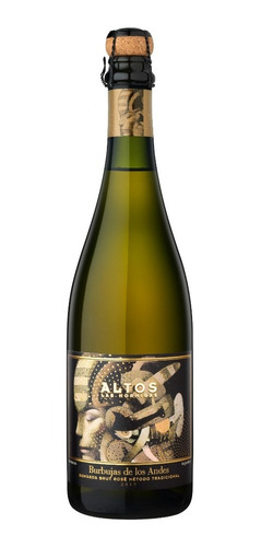 Imagen 2 de 2 de Espumante Altos Las Hormigas Burbujas De Los Andes Rosé X6