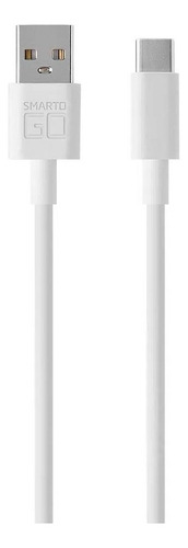 Cable de datos Turbo Quick Charge USB tipo C de 1,2 m, color blanco