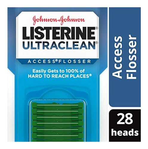 Listerine Ultra Clean Access Jefes Flosser Menta De Recarga,