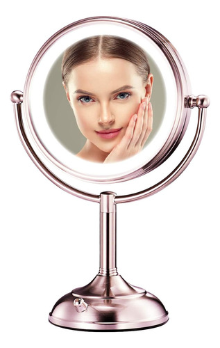 Vesaur Espejo De Maquillaje Profesional Iluminado De 8.5 Pul