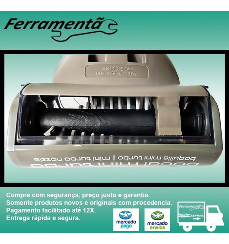 Imagem 3 de 7 de Bocal Mini Turbo Pelo De Animal Pet Lover 32mm - Electrolux