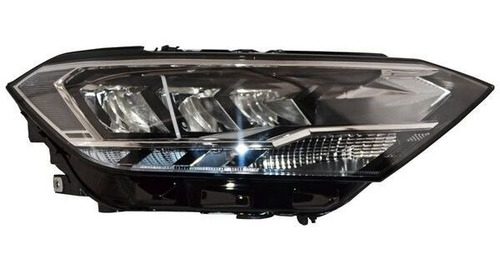 Faro Volkswagen Jetta 2019 - 2021 Reflejante Blanco Leds Der