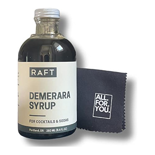 Raft Demerara Jarabe Para Cócteles 250ml Jarabe De Azúcar Si