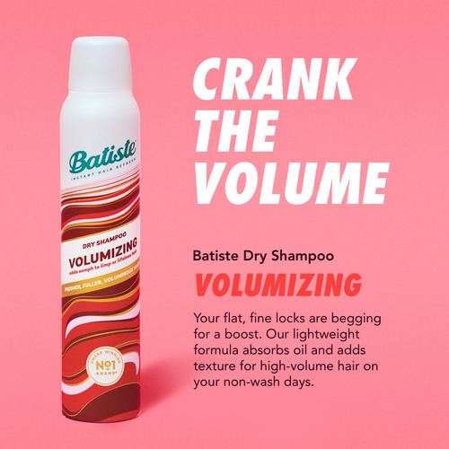 Shampoo Seco Batiste Volumizing 162g Com Queratina