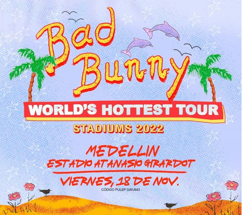 Boletas Badbunny Occidental Baja - Primera Fecha Viernes