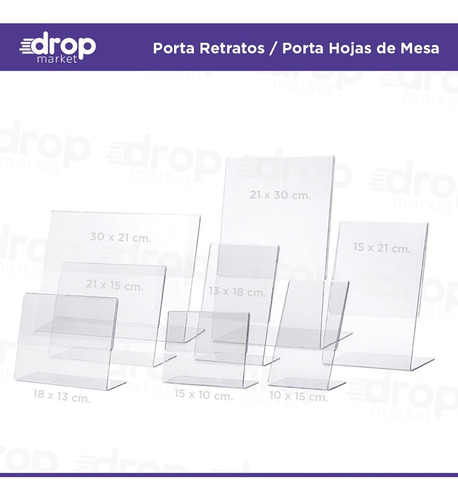 Imagen 4 de 9 de Porta Retratos 20x30 | Porta Fotos Pet Tipo Acrílico | X1u.