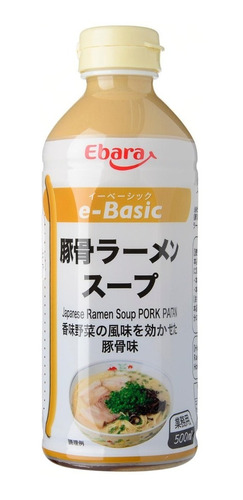 Concentrado Preparar Tonkotsu Ramen Ebara 500ml 12 Porciones