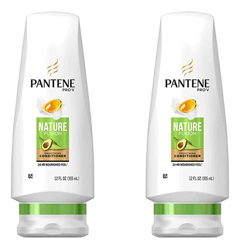 Pantene Nature Fusion Acondicionador Suavizante Con Aceite .