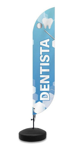 Wind Banner (flag Banner) 3 Metros - Dentista (m1)
