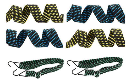 40 Pulgadas Cordón Plano Ajustable Cordón Plano De Bungee De