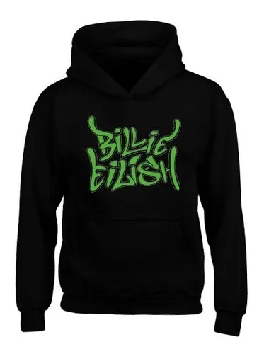 Green hoodie cheap billie eilish