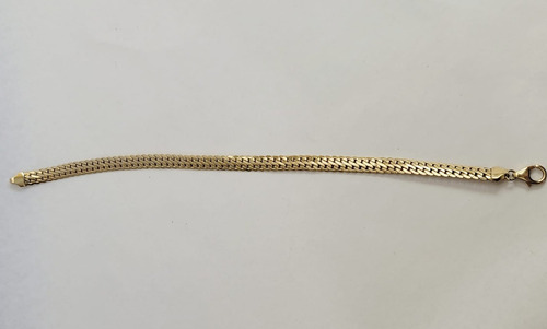 Pulseira Elo Lacraia Em Ouro 18k - Cod 37090 (Usado)