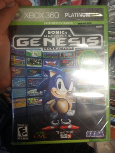Sega Genesis Xbox 460 Con 40 Clasicos De Sega