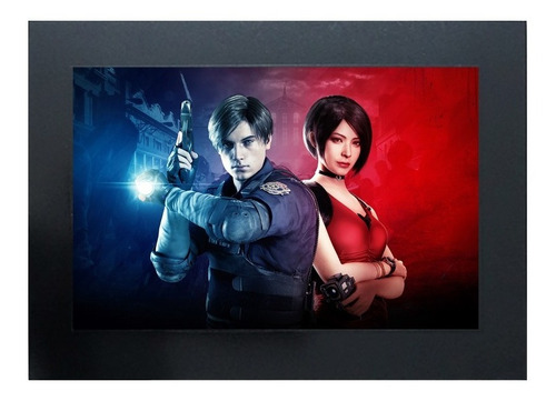 Cuadro De Leon S Kennedy Ada Wong Resident Evil 2