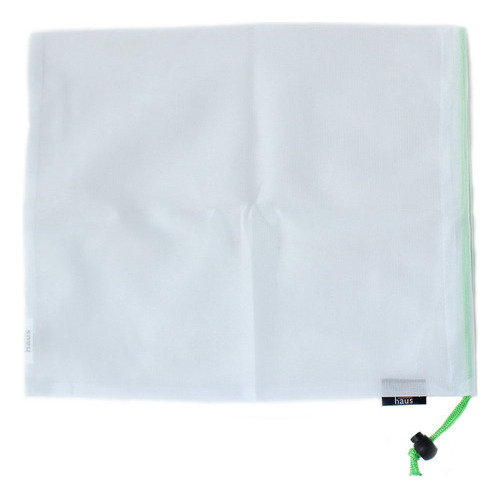 Pack 4 Bolsas Para Compras De Para Frutas Y Verduras Haus Color Blanco