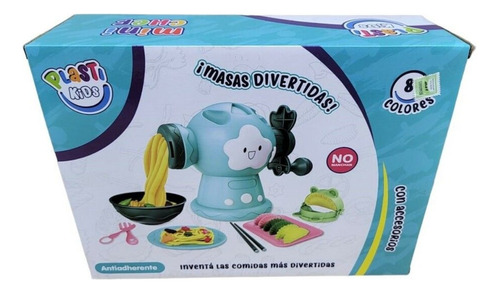 Masas Plasti Kids Mini Chef Accesorios + 8 Masas De Colores