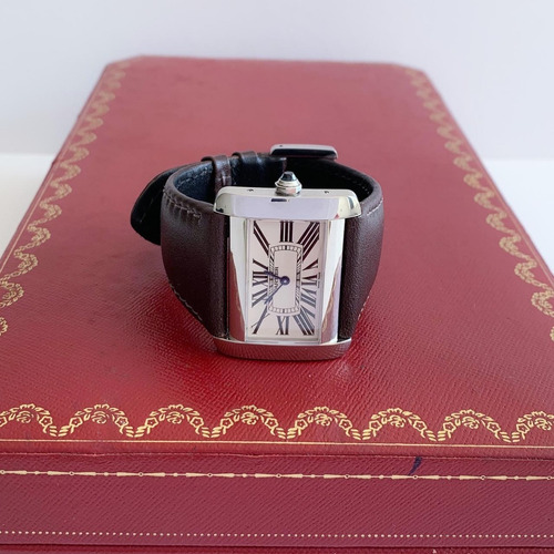 Cartier Tank Divan Impecável Com Caixa