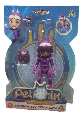 Set De 4 Figuras Articuladas Petronix Defenders