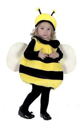 Disfraz Para Bebé Abeja Talla 6-12 Meses Halloween