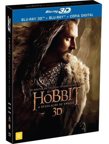 Blu-ray 2d + Blu-ray 3d - O Hobbit: A Desolação De Smaug