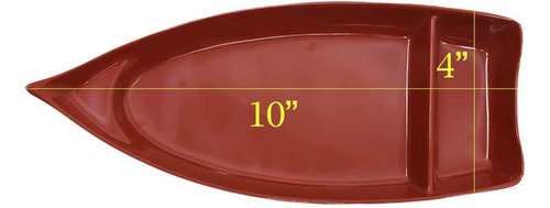 Sales Hssb-10rb, Plato Con Forma De Barco De Sushi, Plato De