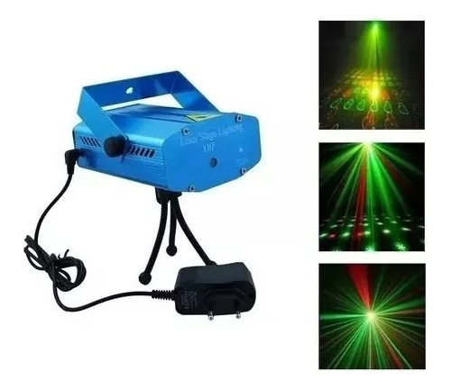 Laser Lluvia Multipunto Audioritmico Luces Fiestas