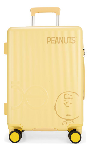 Maleta De Cabina 20 Plg Peanuts X Oe Amarillo Chico