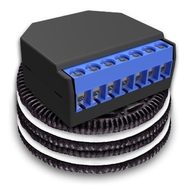 Imagen 3 de 10 de Shelly 2.5 Relé Wifi De 2 Canales - Mide Consumo Eléctrico!