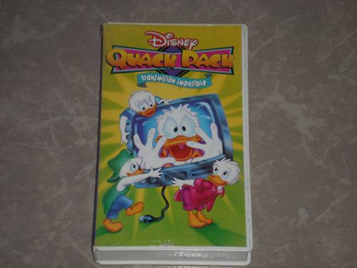 Quack Pack -transmision Imposible - Vhs Pato Donald Español