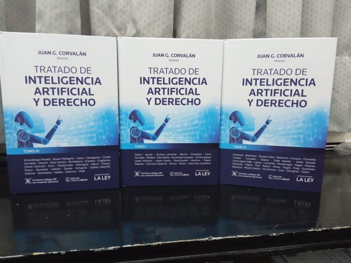 Libro Tratado De Inteligencia Artificial Y Derecho 3 Tomos