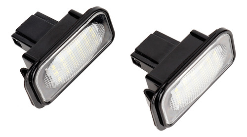 Placa De 18 Led, 1 Par De Licencias De Coche, Aptas Para W20