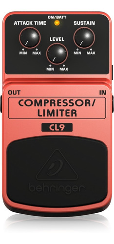 Pedal Afinador Behringer Cl9 Compressor/limiter!!!