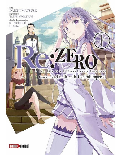 Manga Re: Zero Capitulo 1 Vol. 01 (panini Arg)
