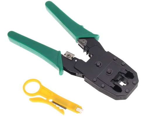 Alicates Rj45 Crimper Red Herramientas De Mano, Con Mini Cab