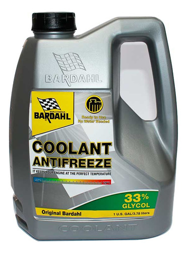 Refrigerante/anticongelante Bardahl Al 33% Gl Bardahl