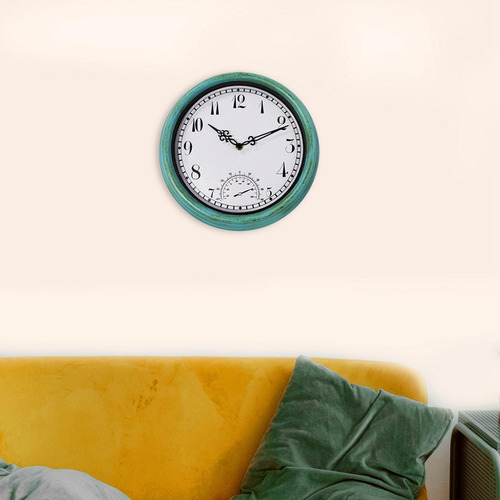 Relojes De Pared Para Interiores Y Exteriores De 12 Pulgadas