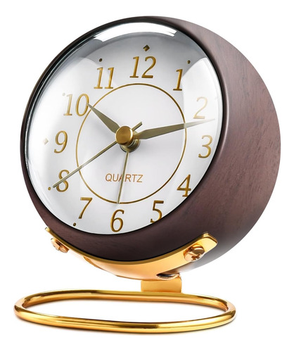 Tetino Small Clock,alarm Clocks With Snooze,night Light,batt