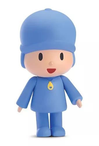 Boneco Nina De Vinil Macio Desenho Infantil Pocoyo - Cardoso em