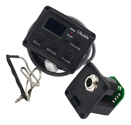 Eq Ecualizador Preamplificador Ukulele Piezo Pickup Para