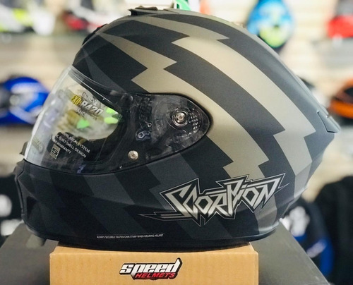 Casco Scorpion Exo-r420 Tracker Titanium
