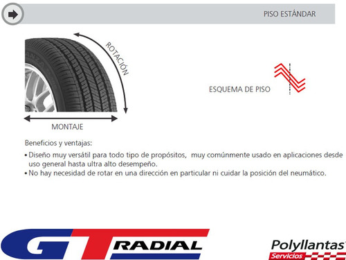 Paq 2 Llantas 225/60r18 99h Gt Radial Champiro Vp1