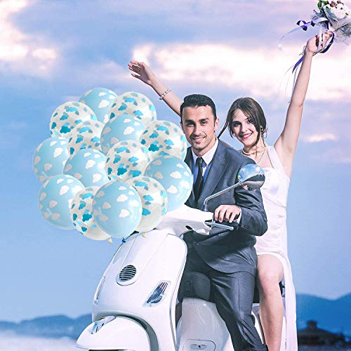 50pcs Globos De Látex En La Nube Globos Decorativos Globos C